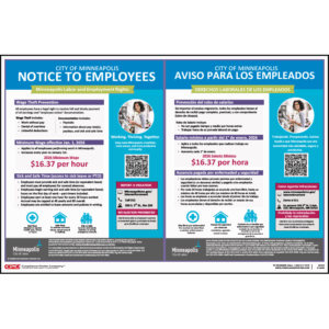 Minneapolis Employment Rights Poster