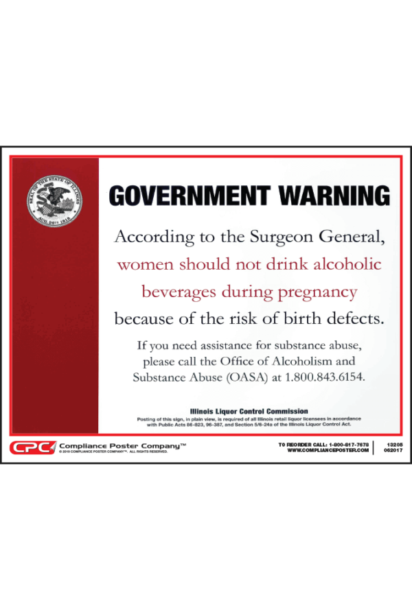 Illinois Liquor Control Posters