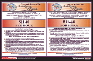 Santa Fe Minimum Wage