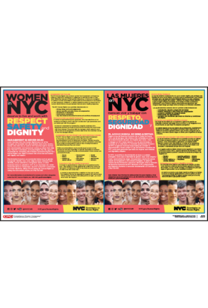 New York City Anti-Harassment Poster