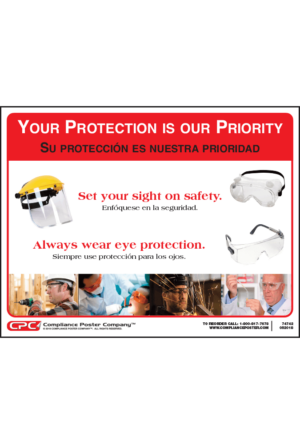 Eye and Face Protection Poster