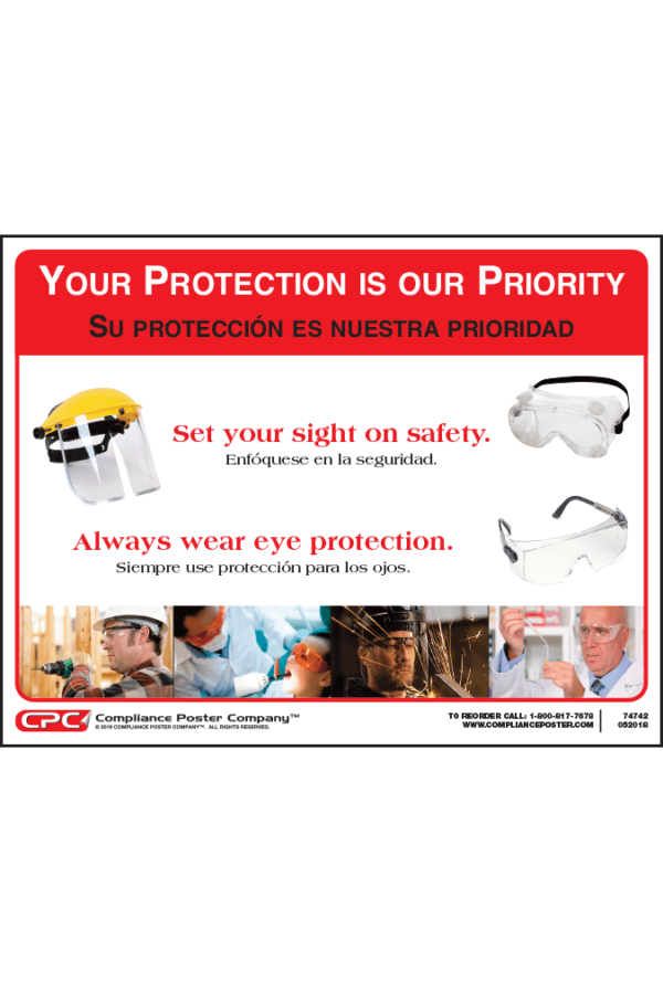 Eye and Face Protection Poster