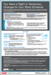 New York City Temporary Schedule Change Poster