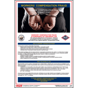 Arkansas Workers' Compensation Fraud Poster