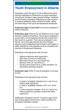 2019 Alberta Youth Employment Peel 'N Post for Poster