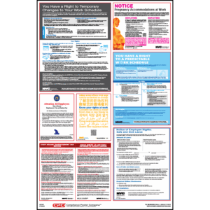 New York City Retail Workplace Poster