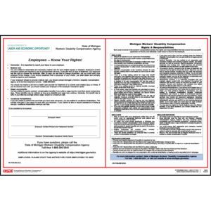 Michigan Workers' Compensation Poster