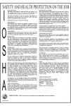 Indiana Releases Updated IOSHA Workplace Posting
