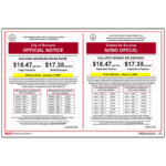 Sonoma, CA 2025 Minimum Wage Poster Update