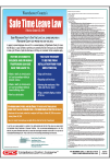 Westchester County, NY Safe Time Leave Poster