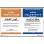 Petaluma, CA 2025 Minimum Wage Poster Update