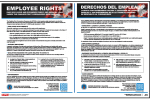 Families First Coronavirus Response Act Poster - Private employer bilingual