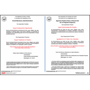 SBA Equal Opportunity Poster