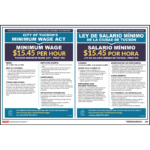 City of Tucson, Arizona 2025 Minimum Wage Poster Update