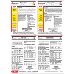 Howard County, MD Minimum Wage Poster