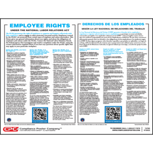 Employee Rights Under the National Labor Relations Act (NLRA) Poster