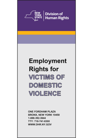 New York Domestic Violence Pamphlet
