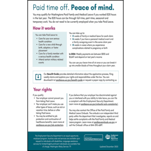 2026 Washington Paid Time Off Peel ‘N Post™