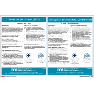 Minnesota Earned Sick and Safe Time Poster