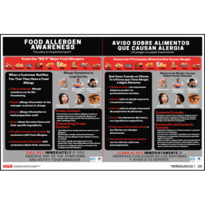 Connecticut Food Allergen Awareness Poster