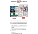 2024 Oregon OSHA Mandatory Posting Update