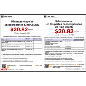 King County, WA Minimum Wage