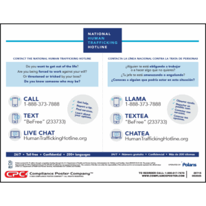 Maryland Human Trafficking Poster