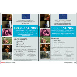 West Virginia Human Trafficking Poster