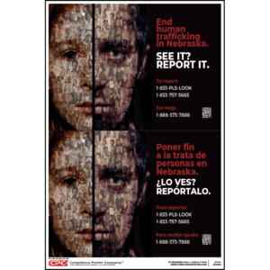 Nebraska Human Trafficking Poster
