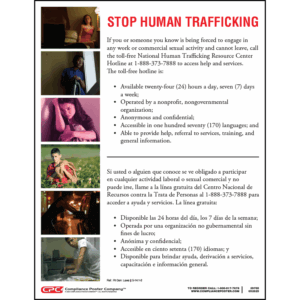 Rhode Island Human Trafficking Poster